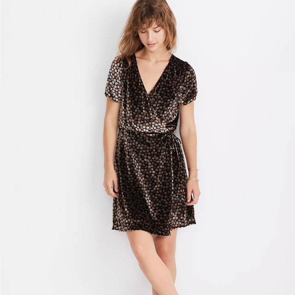 Madewell Velvet Flower Power Dress ✨
